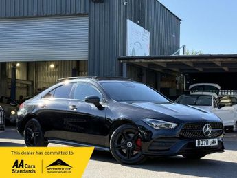 MERCEDES-BENZ CLA 1.3 CLA250e 15.6kWh AMG Line (Premium Plus) Coupe 4dr Petrol Plu