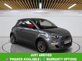 FIAT 500E 42kWh RED Hatchback 3dr Electric Auto (118 ps)