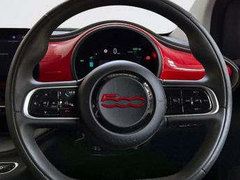 FIAT 500E 42kWh RED Hatchback 3dr Electric Auto (118 ps)