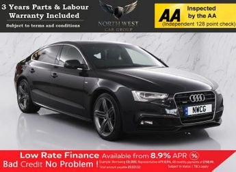 Audi A5 2.0 TFSI S line Sportback 5dr Petrol S Tronic quattro Euro 6 (s/