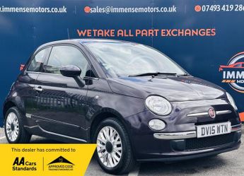 Fiat 500 1.2 Lounge Hatchback 3dr Petrol Manual Euro 6 (s/s) (69 bhp)