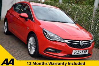 Vauxhall Astra 1.4i TURBO ELITE 5 DOOR AUTO 148 BHP (EURO 6)