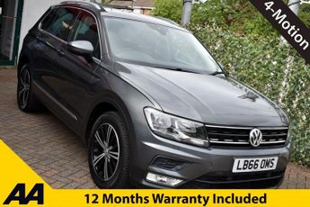 Volkswagen Tiguan 2.0TDi TECH SE NAV 5 DOOR 4-MOTION 6-SPEED 148 NHP (EURO 6)