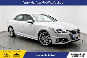 Audi A4 2.0 TFSI 35 S line Saloon 4dr Petrol Manual Euro 6 (s/s) (150 ps