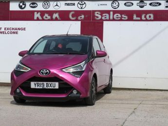 TOYOTA AYGO 1.0 VVT-i x-cite Hatchback 5dr Petrol x-shift Euro 6 (Safety Sen
