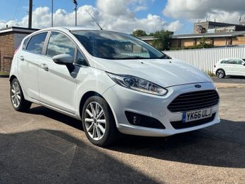 Ford Fiesta 1.0T EcoBoost Titanium Hatchback 5 Door Petrol Manual White Euro