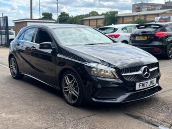 Mercedes A Class 1.5 A180d AMG Line Hatchback 5 Door Diesel Automatic Black 7G-DC