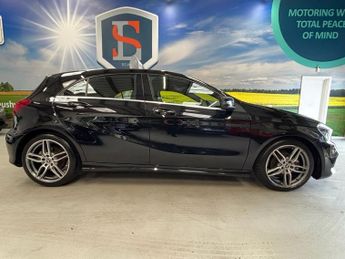 MERCEDES-BENZ A CLASS 1.5 A180d AMG Line Hatchback 5 Door Diesel Automatic Black 7G-DC
