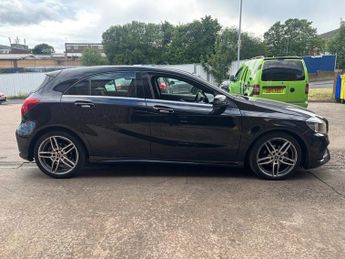 MERCEDES-BENZ A CLASS 1.5 A180d AMG Line Hatchback 5 Door Diesel Automatic Black 7G-DC