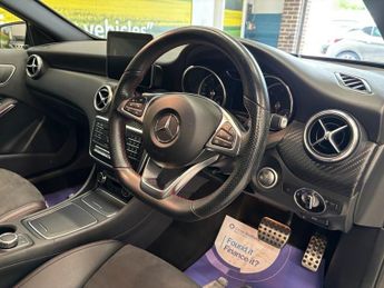 MERCEDES-BENZ A CLASS 1.5 A180d AMG Line Hatchback 5 Door Diesel Automatic Black 7G-DC