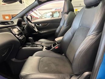 NISSAN QASHQAI 1.3 DIG-T n-tec SUV 5 Door Petrol DCT Automatic Blue Euro 6 