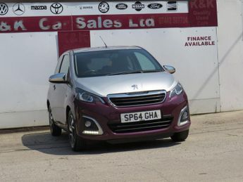 PEUGEOT 108 1.2 VTi PureTech Allure Hatchback 3dr Petrol Manual Euro 5 (82 p