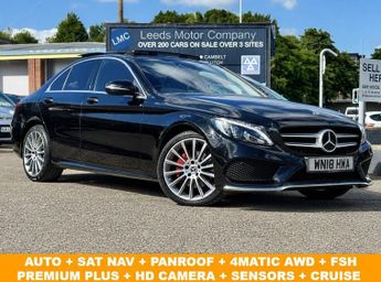 Mercedes C Class 2.1 C220d AMG Line (Premium Plus) Saloon 4dr Diesel G-Tronic+ 4M