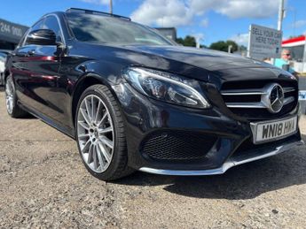 MERCEDES-BENZ C CLASS 2.1 C220d AMG Line (Premium Plus) Saloon 4dr Diesel G-Tronic+ 4M