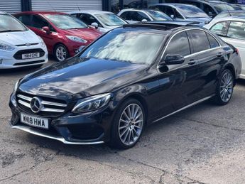 MERCEDES-BENZ C CLASS 2.1 C220d AMG Line (Premium Plus) Saloon 4dr Diesel G-Tronic+ 4M