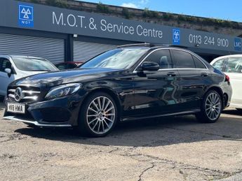 MERCEDES-BENZ C CLASS 2.1 C220d AMG Line (Premium Plus) Saloon 4dr Diesel G-Tronic+ 4M