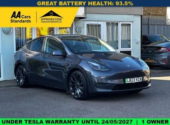 Tesla Model Y (Dual Motor) Performance SUV 5dr Electric Auto 4WDE (426 bhp)