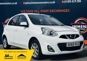Nissan Micra 1.2 Acenta Hatchback 5dr Petrol Manual Euro 6 (80 ps)