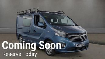 Vauxhall Vivaro 1.6 CDTi 2900 Sportive 6 SEAT NO VAT COMBI VAN Euro 6 (s/s) (6 S