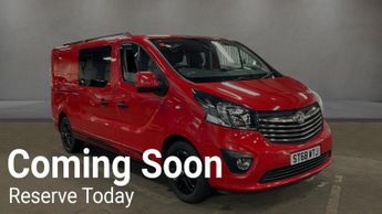 Vauxhall Vivaro 1.6 CDTi 2900 Limited Edition NAV LWB 6 SEAT NO VAT VAN L2 H1 Eu