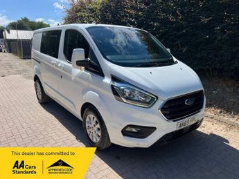 Ford Transit 2.0 300 EcoBlue Limited Crew Van Double Cab 5dr Diesel Auto L1 H