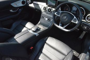 MERCEDES-BENZ C CLASS 2.1 C220d AMG Line Cabriolet 2dr Diesel G-Tronic+ Euro 6 (s/s) (