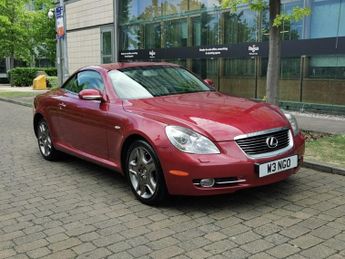 Lexus SC 4.3 430 Convertible 2dr Petrol Automatic (287 g/km, 282 bhp)