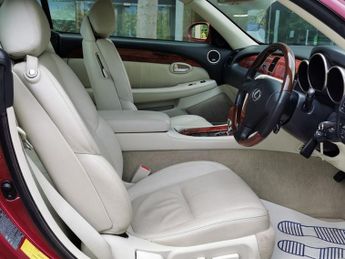 LEXUS SC 4.3 430 Convertible 2dr Petrol Automatic (287 g/km, 282 bhp)