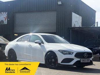 Mercedes CLA 2.0 CLA220 AMG Line (Premium) Coupe 4dr Petrol 7G-DCT Euro 6 (s/