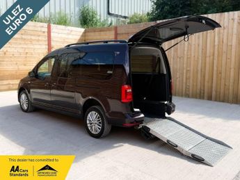 Volkswagen Caddy Maxi Life 4 Seat Auto Wheelchair Accessible Disabled Access Vehicle WAV