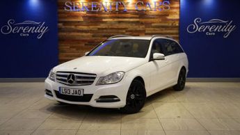 MERCEDES-BENZ C CLASS 1.6 C180 BlueEfficiency Executive SE Estate 5dr Petrol G-Tronic+