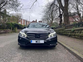 MERCEDES-BENZ E CLASS 2.1 E220 BlueTEC AMG Night Edition Saloon 4dr Auto Diesel G-Tron