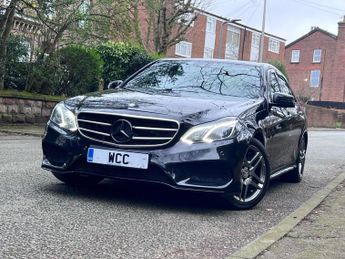 MERCEDES-BENZ E CLASS 2.1 E220 BlueTEC AMG Night Edition Saloon 4dr Auto Diesel G-Tron