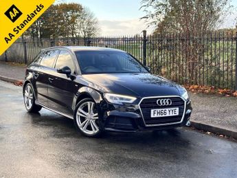Audi A3 1.6 TDI S line Sportback 5dr Diesel Manual Euro 6 (s/s) (110 ps)