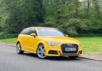 Audi A3 2.0 TDI S line Sportback 5dr Diesel Manual Euro 6 (s/s) (150 ps)