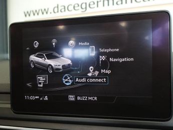 AUDI A5 CABRIOLET 2.0 TFSI S line Convertible 2dr Petrol S Tronic Euro 6 (s/s) (19
