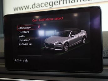 AUDI A5 CABRIOLET 2.0 TFSI S line Convertible 2dr Petrol S Tronic Euro 6 (s/s) (19