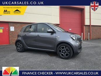 Smart ForFour 1.0 Prime Night Sky (Premium) Hatchback 5dr Petrol Twinamic Euro
