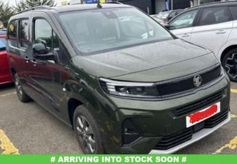 Vauxhall Combo 52kWh Ultimate XL MPV 5dr Electric Auto (11kW Charger) (136 ps)