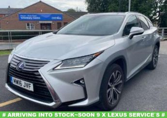 Lexus RX 3.5 450h V6 Luxury SUV 5dr Petrol Hybrid CVT 4WD Euro 6 (s/s) (3