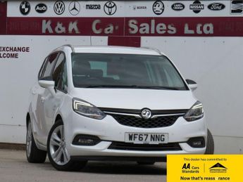 Vauxhall Zafira 1.4i Turbo SRi Nav MPV 5dr Petrol Manual Euro 6 (140 ps)