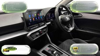 SEAT LEON AUTOMATIC 1.4 eHybrid 12.8kWh FR Hatchback 5dr Petrol Plug-in Hy