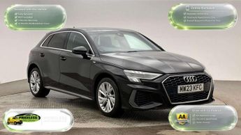Audi A3 AUTOMATIC 1.4 TFSIe 40 S line Sportback 5dr Petrol Plug-in Hybri