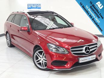 Mercedes E Class 2.1 E220 CDI AMG Sport Estate 5dr Diesel G-Tronic+ Euro 5 (s/s) 