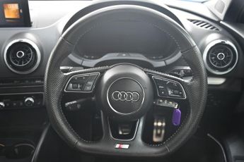 AUDI S3 2.0 TFSI Black Edition Sportback 5dr Petrol S Tronic quattro Eur