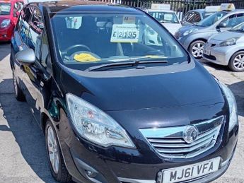 Vauxhall Meriva 1.4 16V SE MPV 5dr Petrol Manual Euro 5 (100 ps)