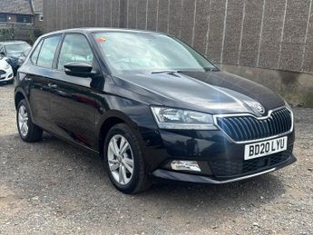 Skoda Fabia 1.0 TSI SE Hatchback 5 Door Petrol Manual Black Euro 6 1 Owner f