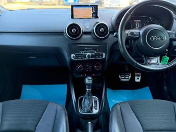 AUDI A1 DIESEL SPORTBACK 1.6 TDI S line Sportback 5 Door Diesel S Tronic Floret Silver wi
