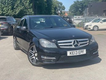 MERCEDES-BENZ C CLASS 1.6 C180 BlueEfficiency AMG Sport Plus Saloon 4dr Petrol G-Troni