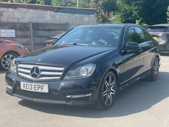 MERCEDES-BENZ C CLASS 1.6 C180 BlueEfficiency AMG Sport Plus Saloon 4dr Petrol G-Troni